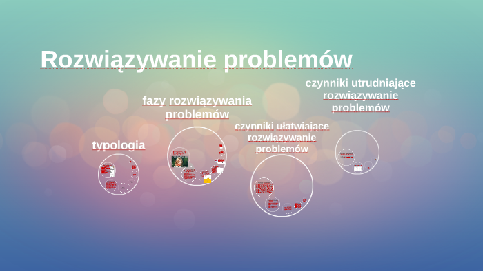Problem Rozwiazanie Rozwiązywanie problemów by Paweł Son on Prezi