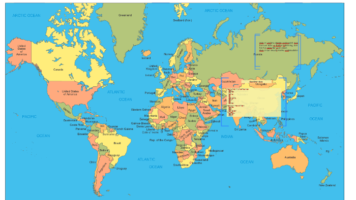 Asia er verdens største verdensdel. Asia har over 60% av Jord by Isak ...