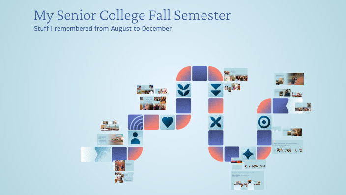 My College Semester Timeline by trey osbon on Prezi