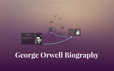 george orwell biography prezi