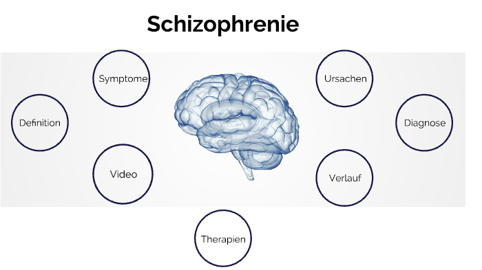 Katatonische Schizophrenie im Gehirn