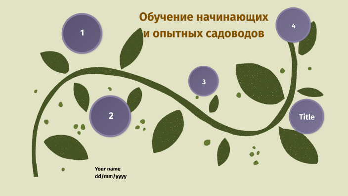 Обучение начинающих и опытных садоводов презентация