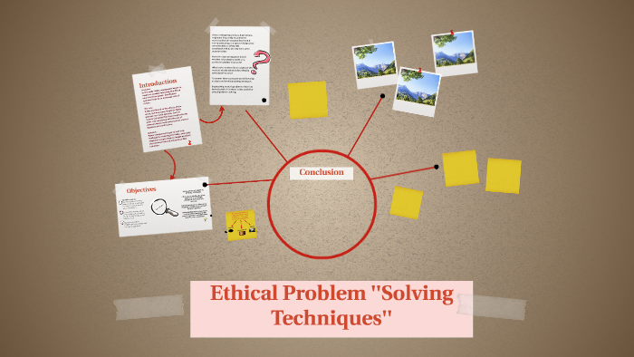 ethical problem solving techniques line drawing