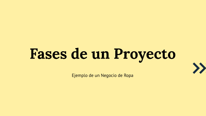 Fases de un Proyecto by andres moncada on Prezi