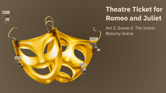Theatre Ticket for Romeo and Juliet by Vittoria on Prezi