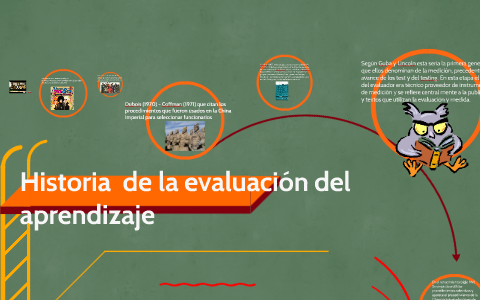 Historia de la Evaluación del aprendizaje by jairo arturo castro prieto ...