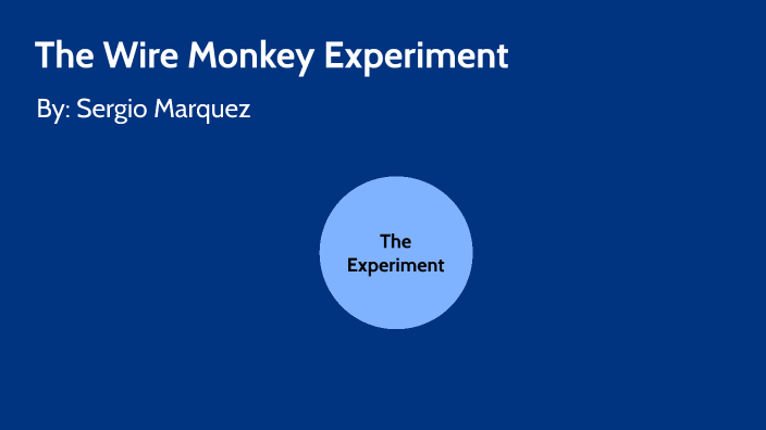 wire mother experiment hypothesis