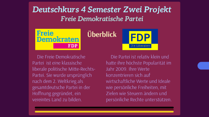 Freie Demokratische Partei by S B on Prezi