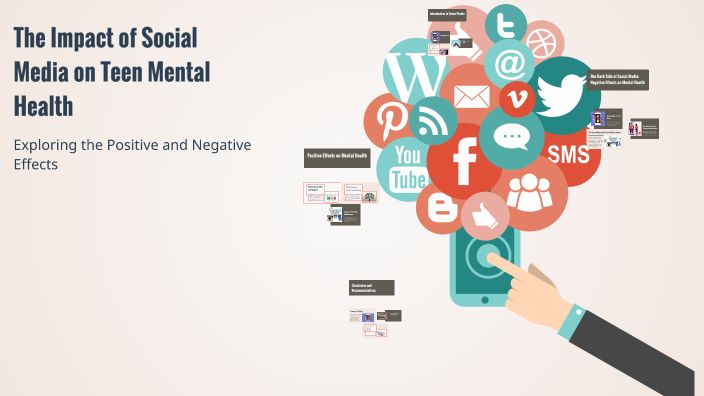 The Impact of Social Media on Teen Mental Health by Bella Fiedler on Prezi