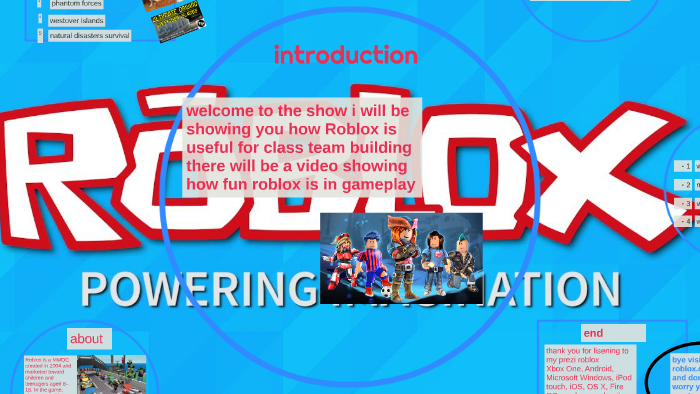 Roblox By Aeden Anokye On Prezi - roblox video introduction