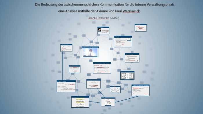 Die Bedeutung Der Zwischenmenschlichen Kommunikation Für Die By Lisanne ...