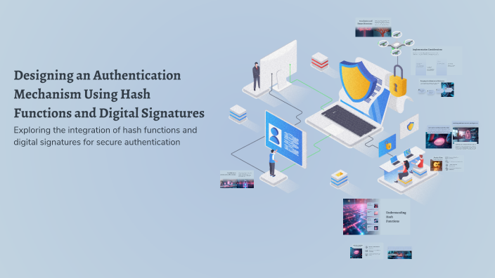 Designing an Authentication Mechanism Using Hash Functions and Digital ...