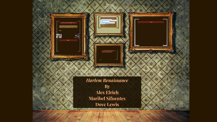 Harlem Renaissance by Dove ` Lewis