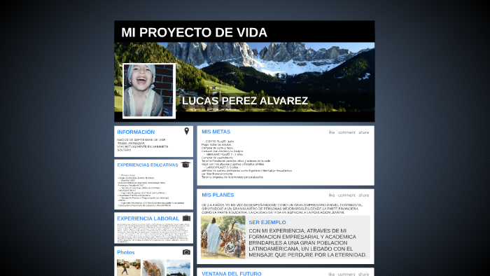 MI PROYECTO DE VIDA by Lukas Perez on Prezi
