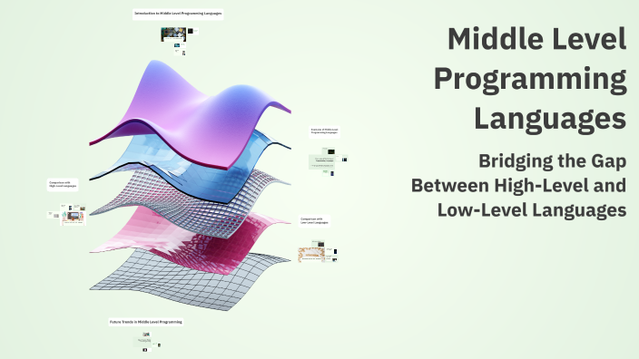 Middle Level Programming Language Examples Middle Level Programming Languages by Wus Hatneen on Prezi