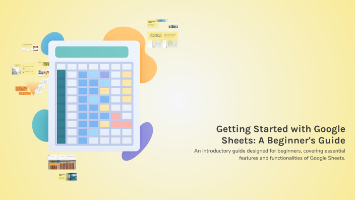 Getting Started with Google Sheets: A Beginner's Guide by zphs mupkal ...