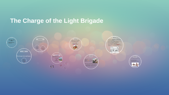 the charge of the light brigade theme