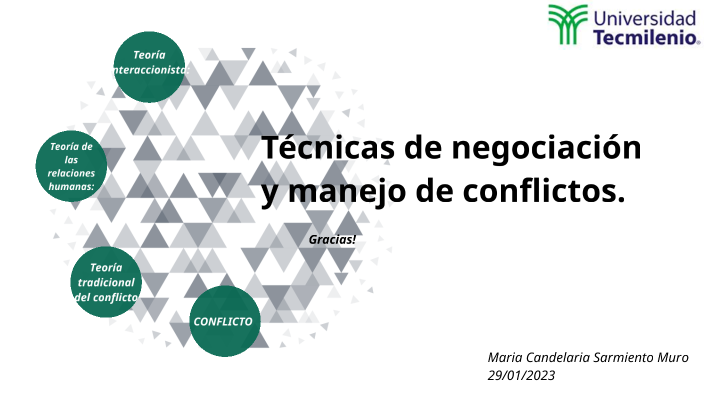 Técnicas de negociación y manejo de conflictos. by Maria Sarmiento on Prezi