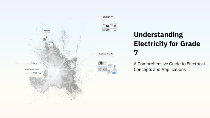 Understanding Electricity for Grade 7 by RIYANSH MALHOTRA on Prezi