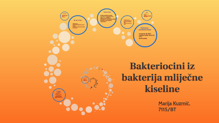 Bakteriocini iz bakterija mliječne kiseline by Kuzmić Marija