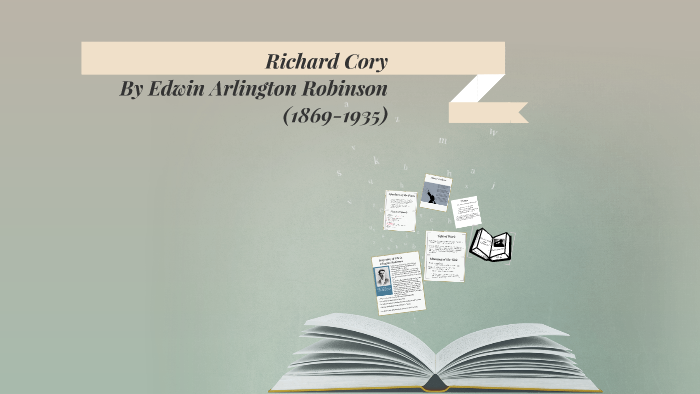 richard cory by edwin arlington robinson tone