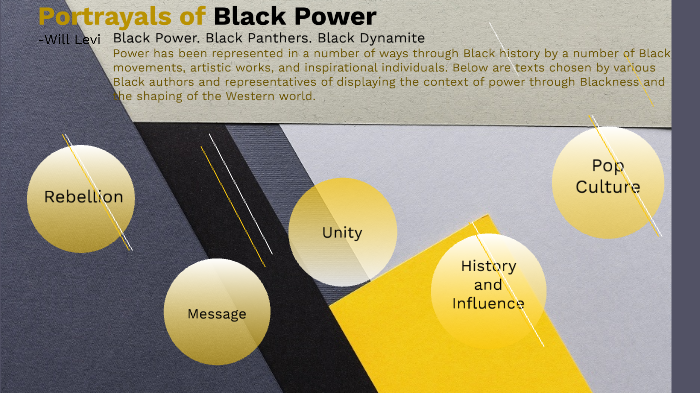 Portrayals of Black Power by Will Levi on Prezi