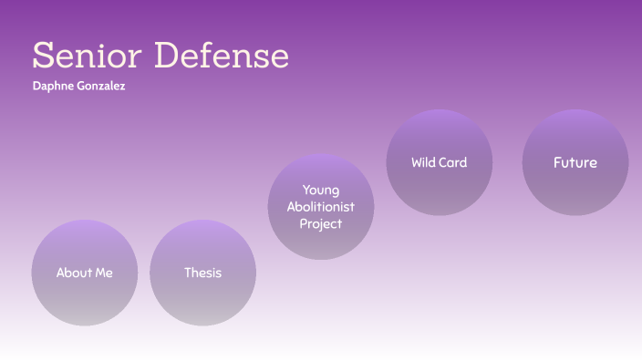 My Senior Defense by Daphne Gonzalez on Prezi