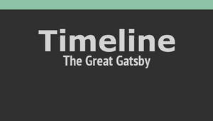 The Great Gatsby Timeline by alyssa mikesell on Prezi Design