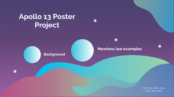 Apollo 13 Poster Project by Samuel Johns on Prezi