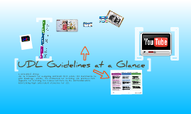 UDL Guidelines at a Glance by Liz Berquist on Prezi