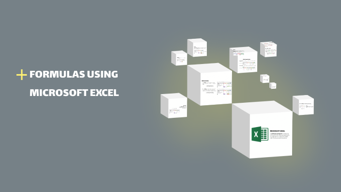 FORMULAS USING MICROSOFT EXCEL by Melly Mor on Prezi