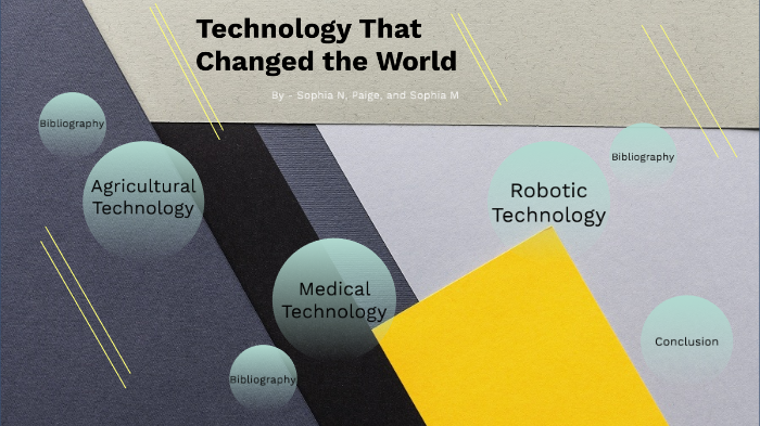 Technology That Changed the World by Paige Logan on Prezi
