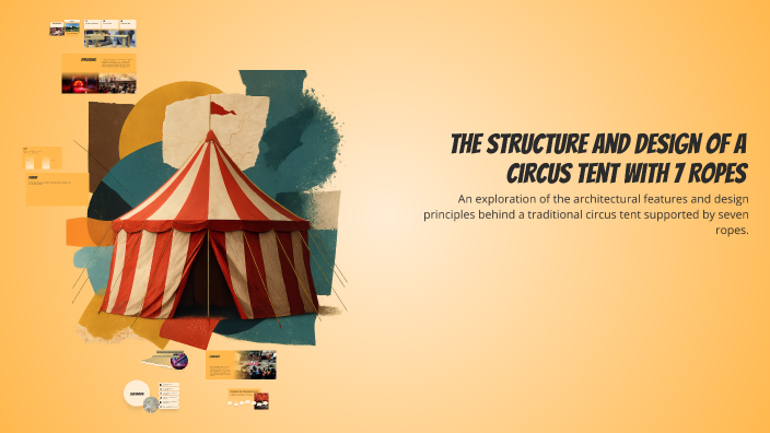 The Structure and Design of a Circus Tent with 7 Ropes by Jan-Herben ...