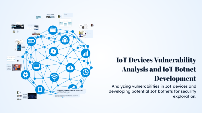 IoT Devices Vulnerability Analysis and IoT Botnet Development by Dr ...