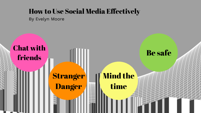 How to Use Social Media Safely and Effectively by Evelyn S Moore on Prezi