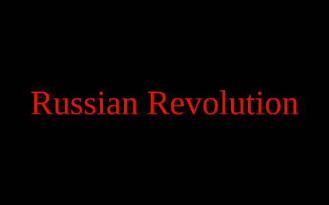 russian revolution simple essay