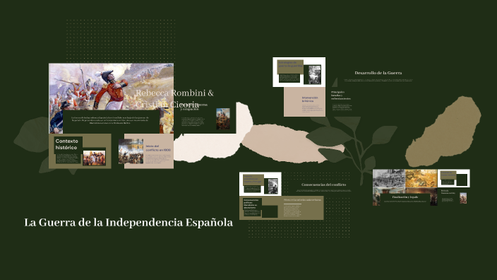 La Guerra de la Independencia Española by rebecca rombini on Prezi