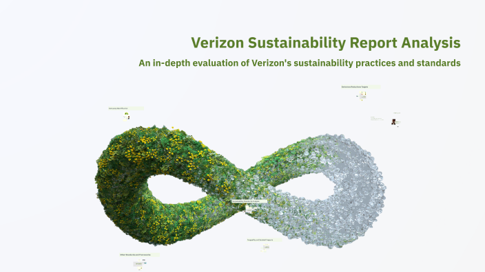 Verizon Sustainability Report Analysis by Lizzy Nolasco on Prezi