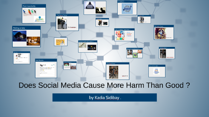 does social media do more harm than good