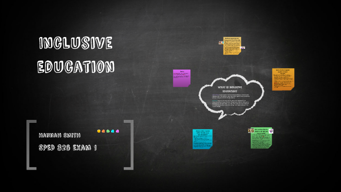 Inclusive Education by Hannah Smith on Prezi