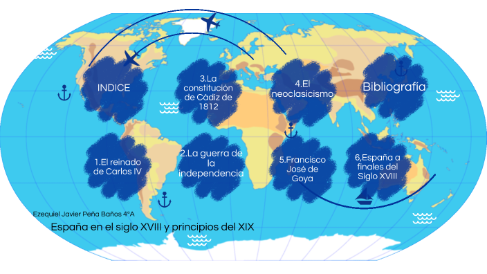 España en el siglo XVIII y principios del XIX by Ezequiel Javier Peña ...