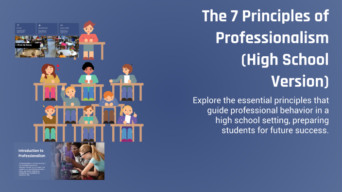 The 7 Principles of Professionalism (High School Version) by Joshua ...
