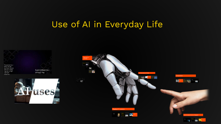 Use of AI in Everyday Life by Rajveer on Prezi