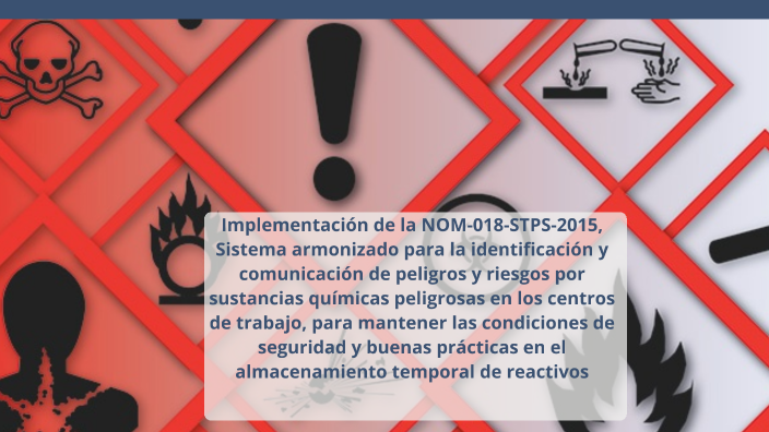 Implementación de la NOM-018-STPS-2015, Sistema armonizado para la