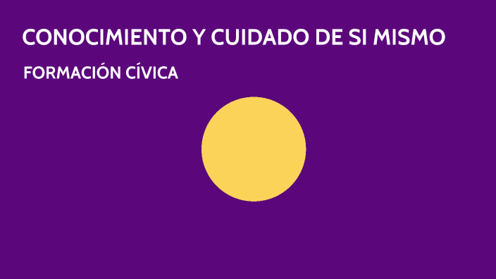 CONOCIMIENTO Y CUIDADO DE SI MISMO by Marguie Fls on Prezi