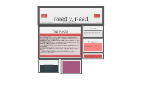 Reed v. Reed by Maya Thomas