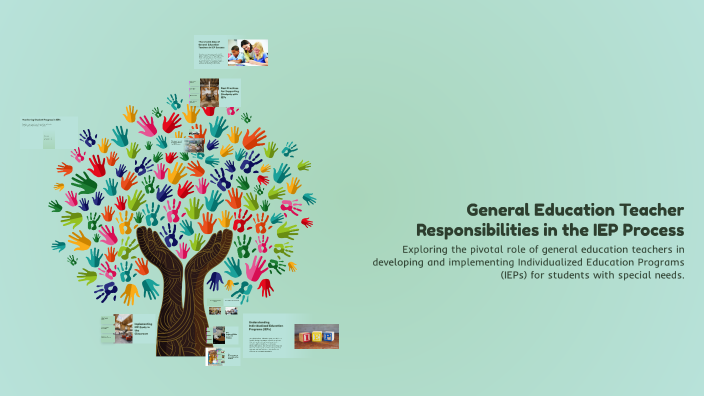 General Education Teacher Responsibilities in the IEP Process by Hanna ...