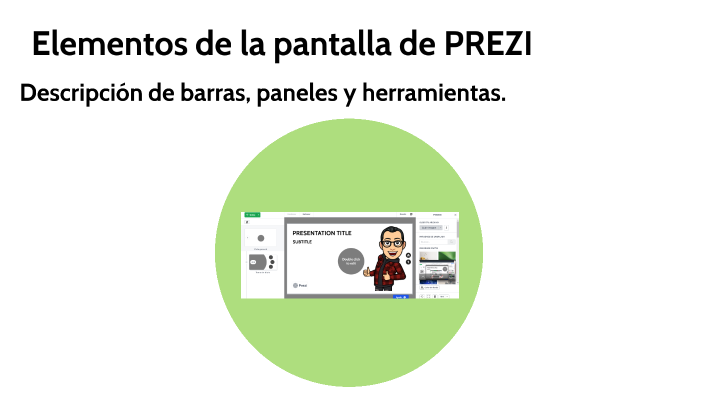 Elementos de la interfaz de PREZI by Miguel Angel Martínez on Prezi