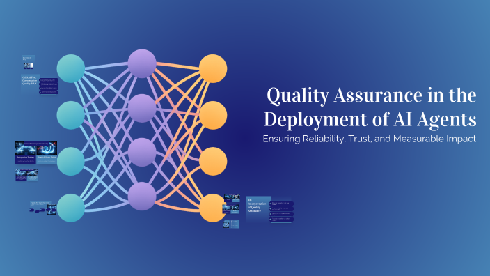 Quality Assurance in the Deployment of AI Agents by Erik Persiyadov on ...