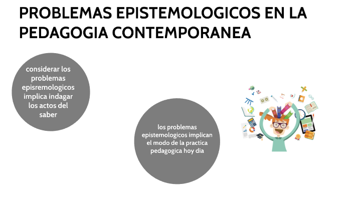 problemas epistemologicos de la pedagogía contemporánea by luz estela ...